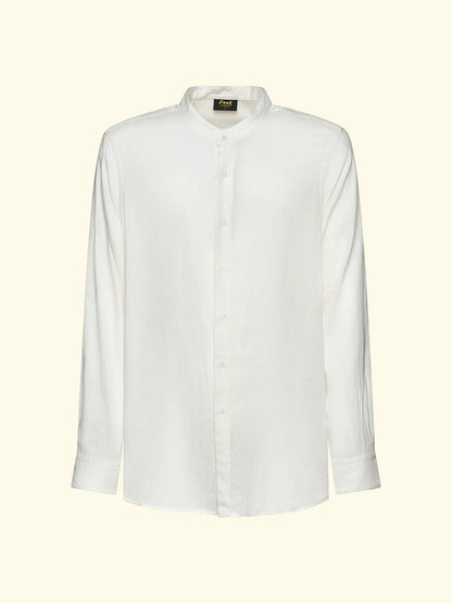 Men's shirt F**K White SM7001-WH