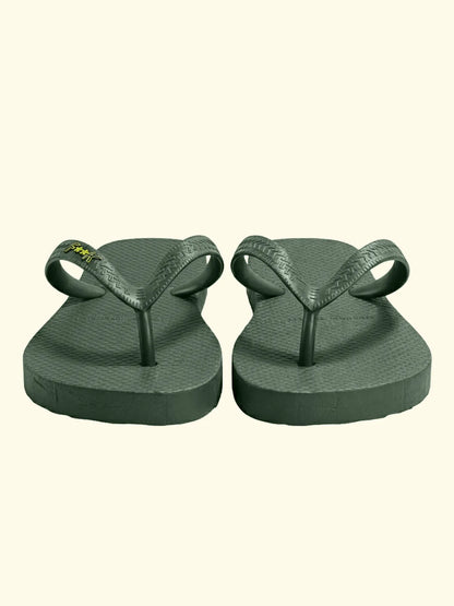 Men's flip flops F**K Military Green SM8004-MG