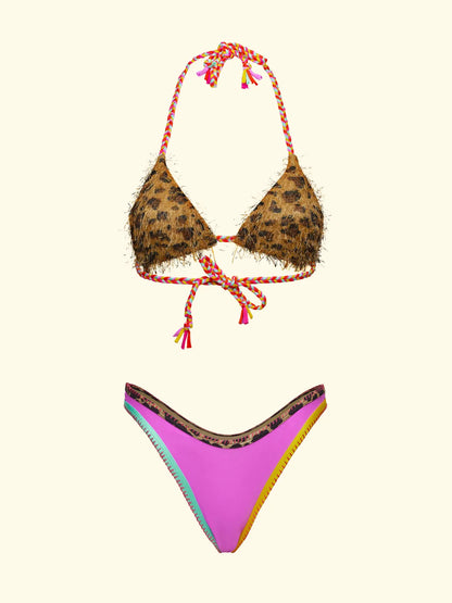 Women's Bikinis F**K Triangle with Slip American Fixed Fantasy SW0110-X10