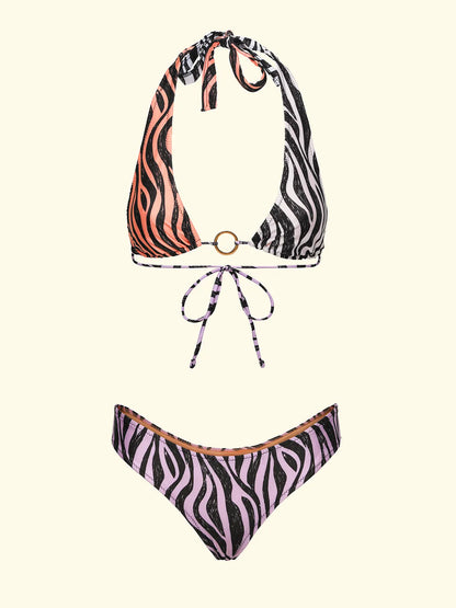 Women's Bikinis F**K High triangle with Slip Fantasy Fixed Briefs SW0180-X10