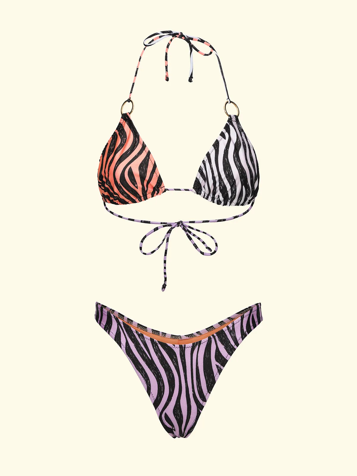 Women's Bikinis F**K Triangle with Slip American Fixed Fantasy SW0181-X10