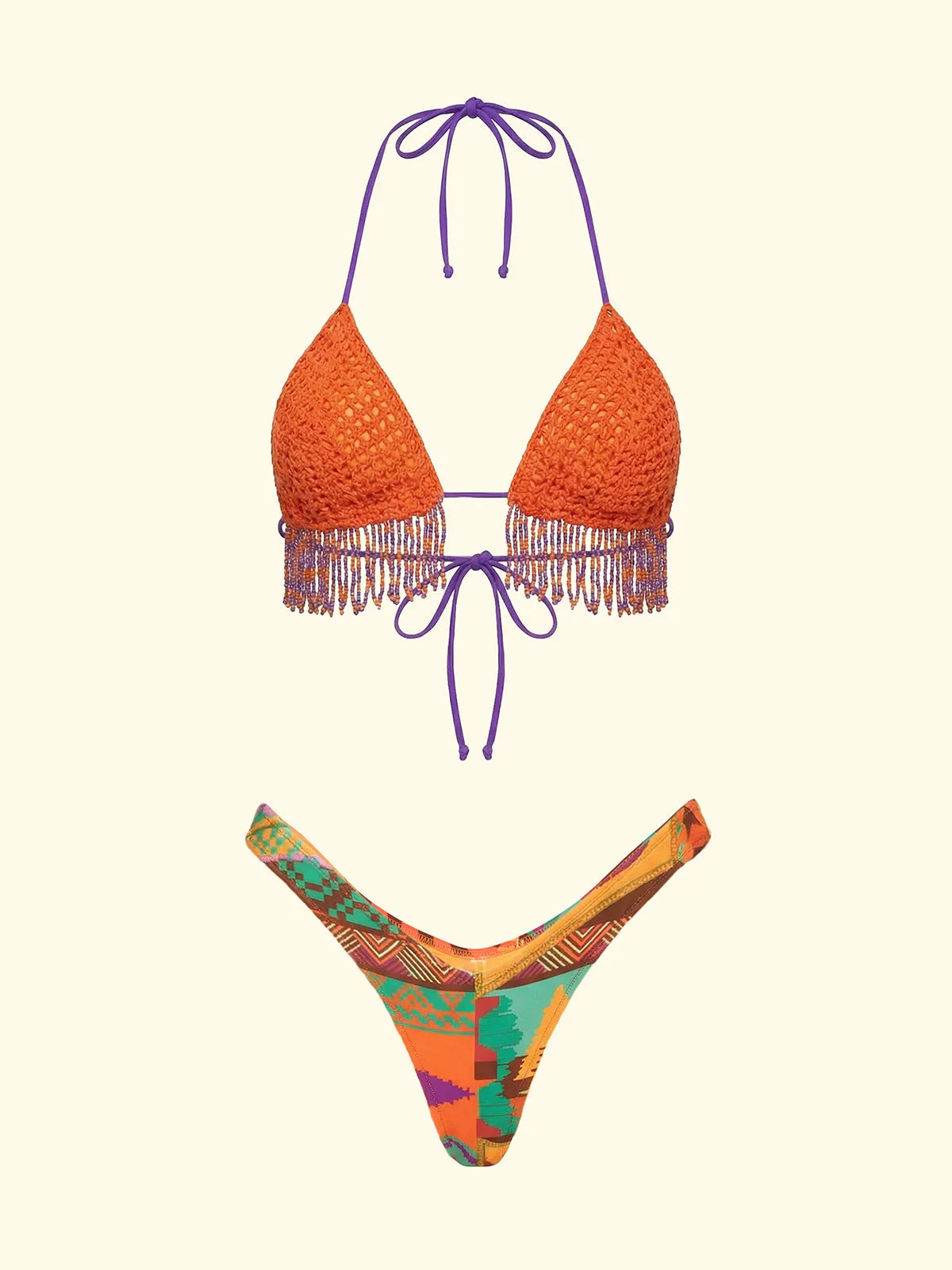 Women's Bikinis F**K Triangle with Slip American Fixed Fantasy SW0210-X11