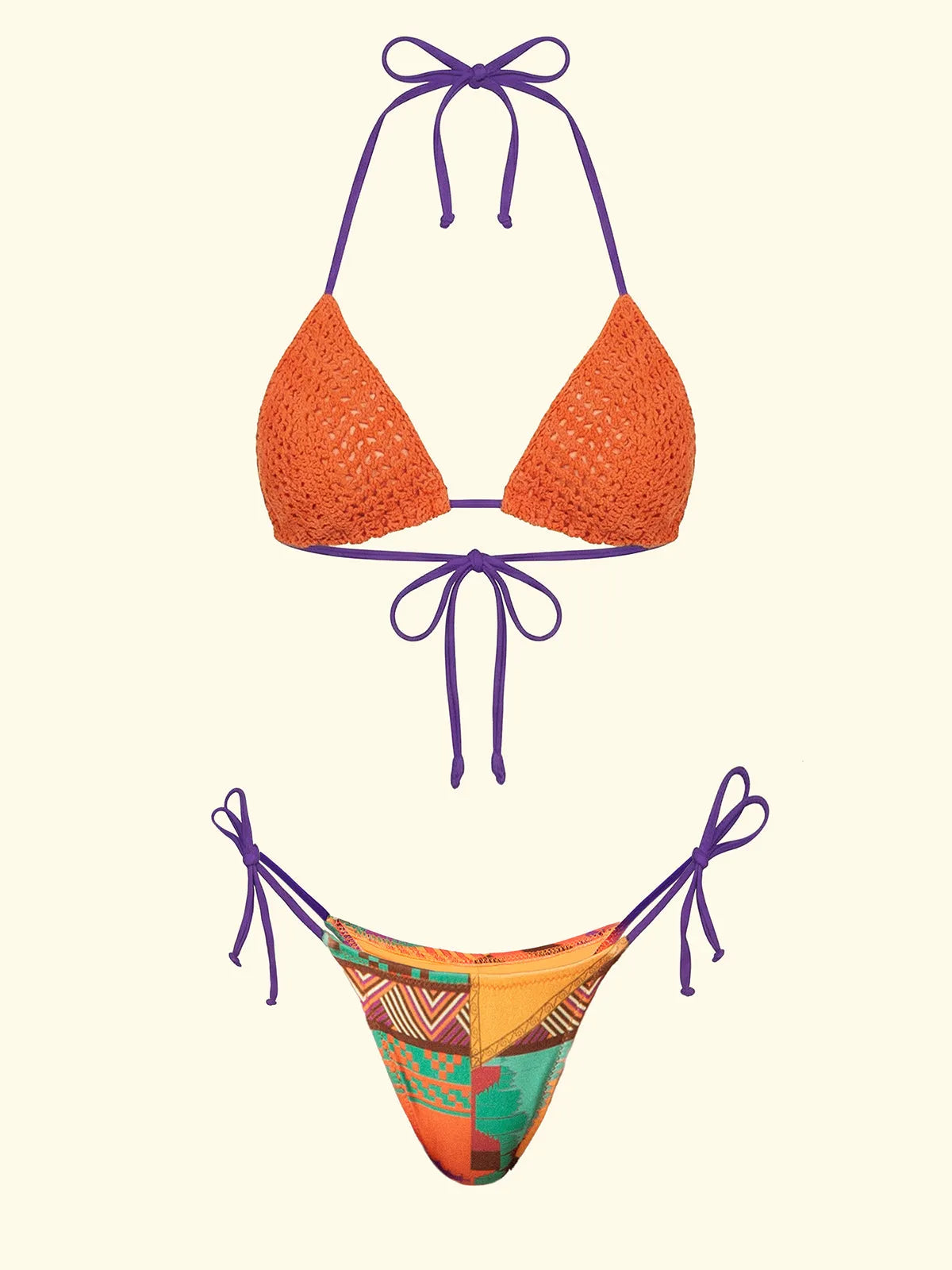 Women's Bikinis F**K Triangle with Slip Adjustable Fantasy SW0214-X11