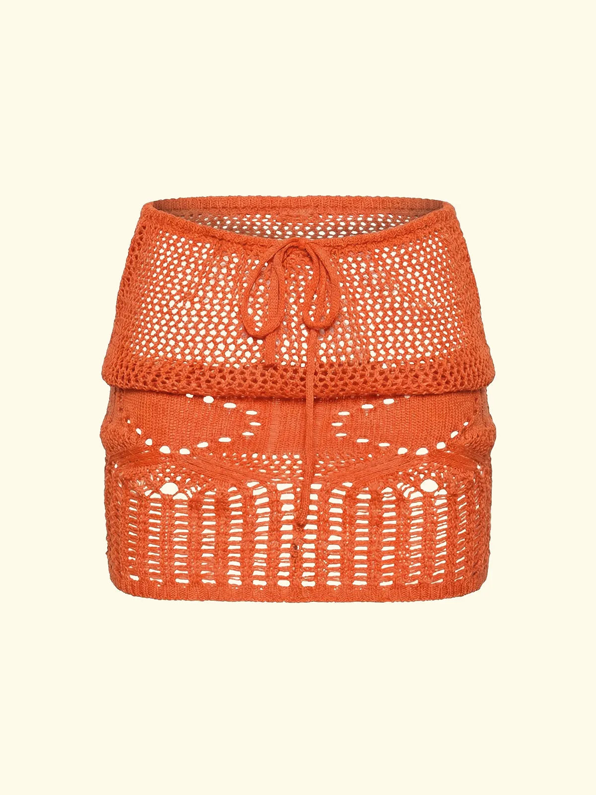 Women's short skirt F**K Orange SW0226-OR