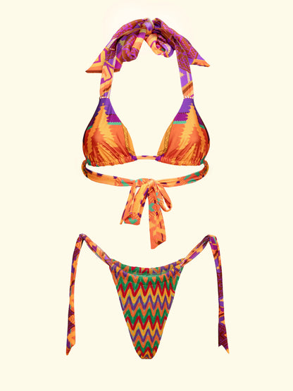 Women's Bikinis F**K Triangle with Slip Adjustable Fantasy SW0230-X11