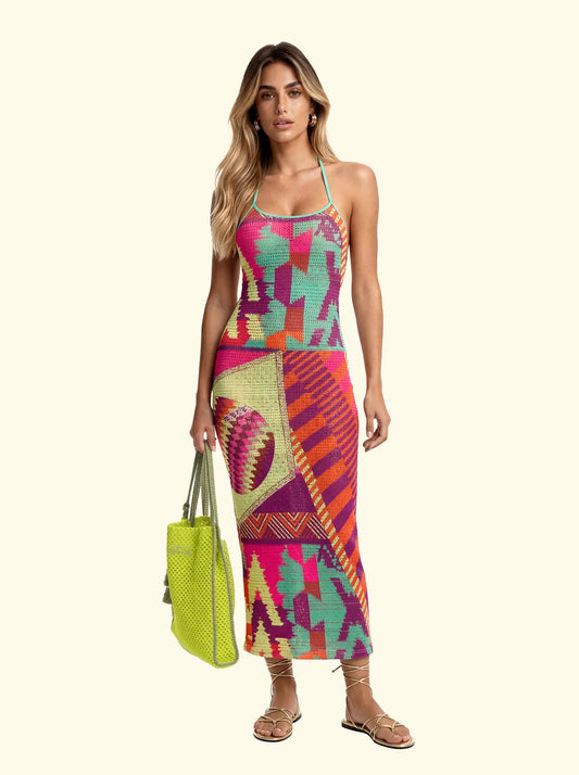 Women's Long Dress F**K Fantasy SW0248-X13