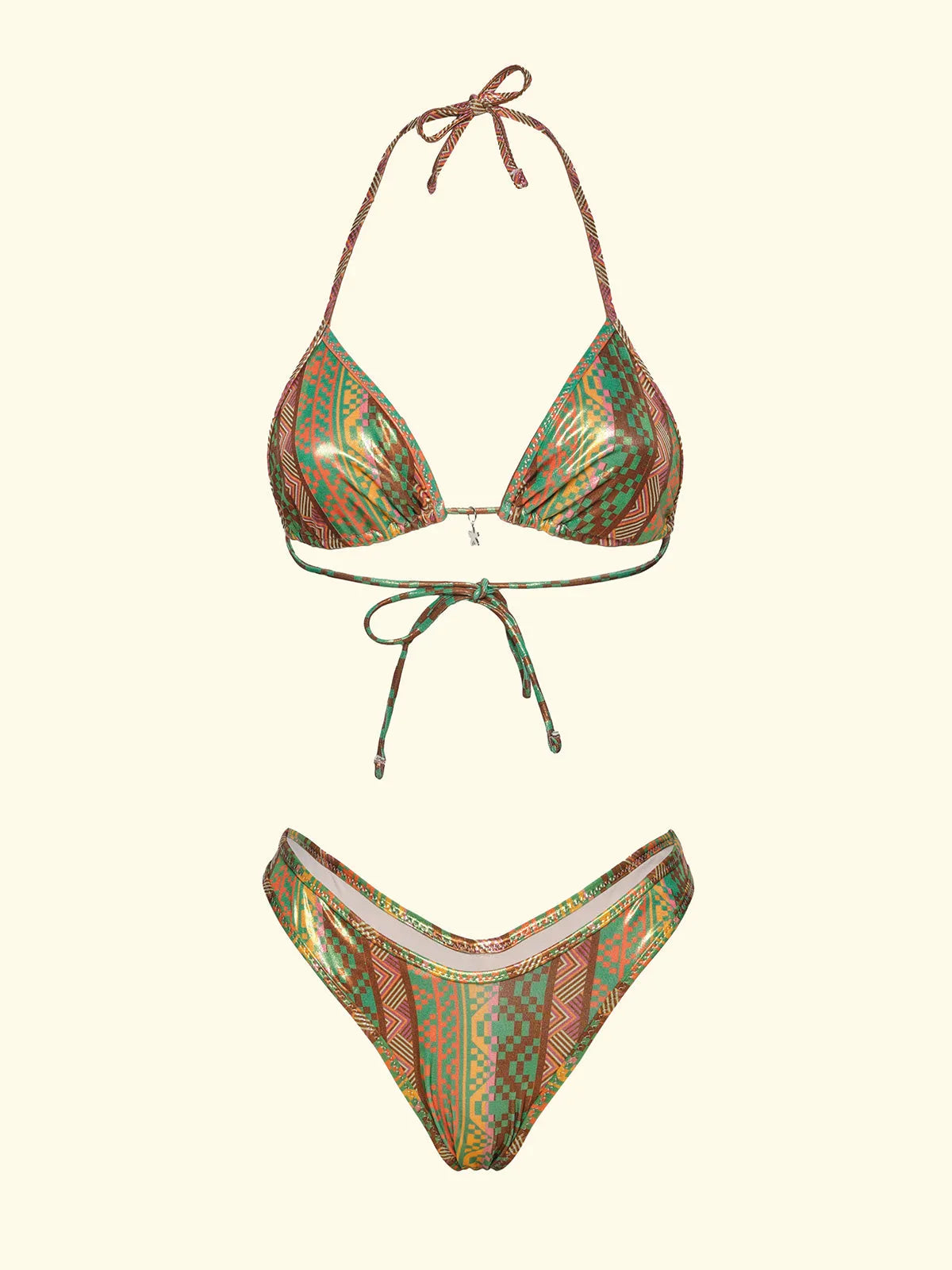 Women's Bikinis F**K Triangle with Slip Fixed American Fantasia SW0254-X13