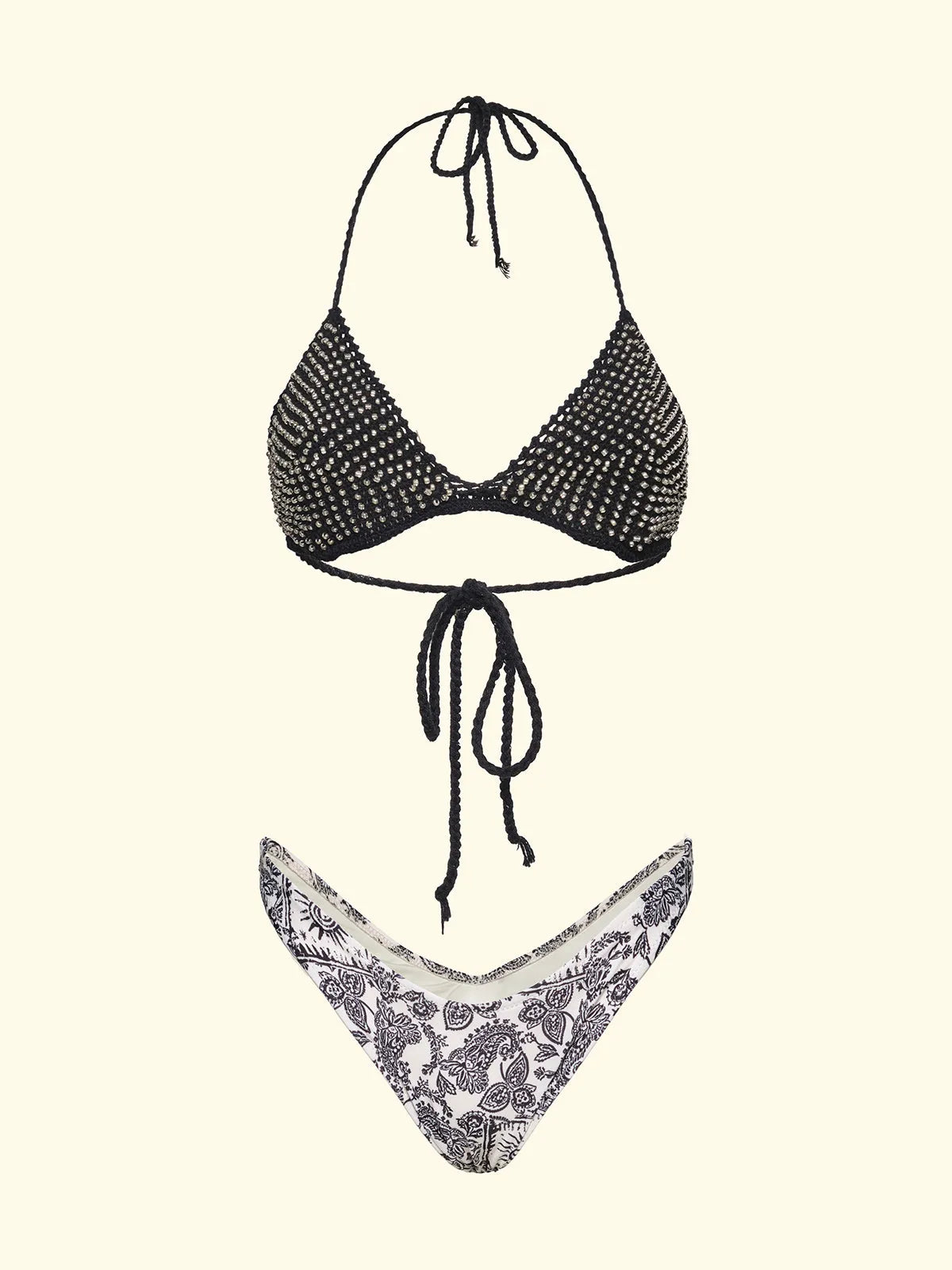 Women's Bikinis F**K Triangle with Slip American Fixed Fantasy SW0401-X36