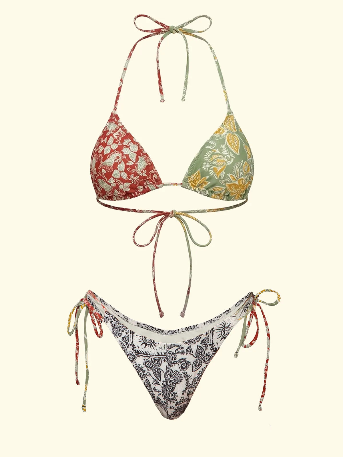 Women's Bikinis F**K Triangle with Slip American Adjustable Fantasy SW0410-X45