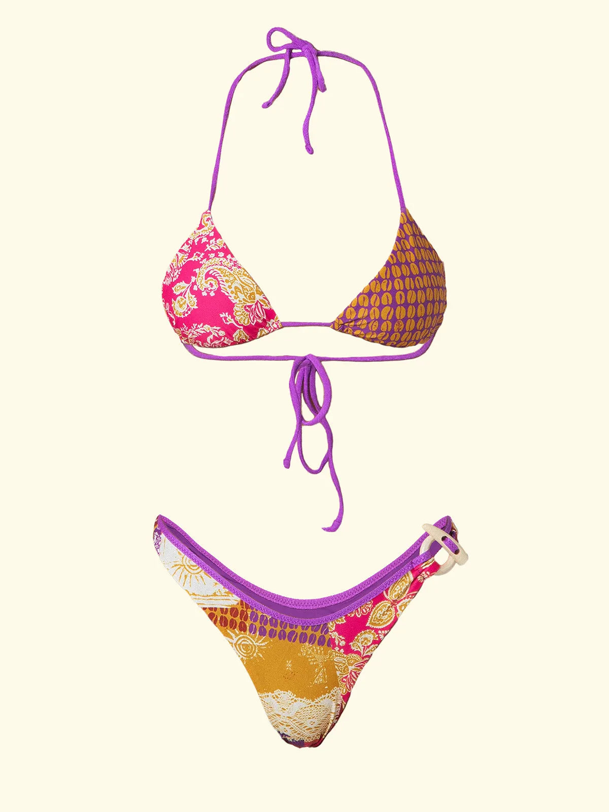 Women's Bikinis F**K Triangle with Slip American Fixed Fantasy SW0471-X41