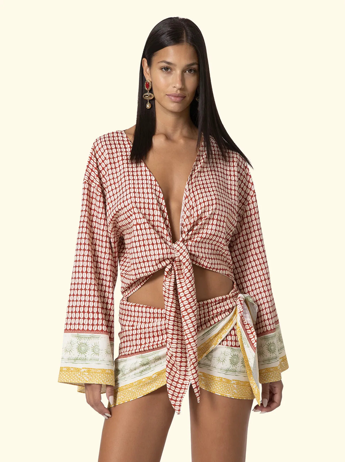 Short Kaftan for Women F**K Fantasy SW0477-X39