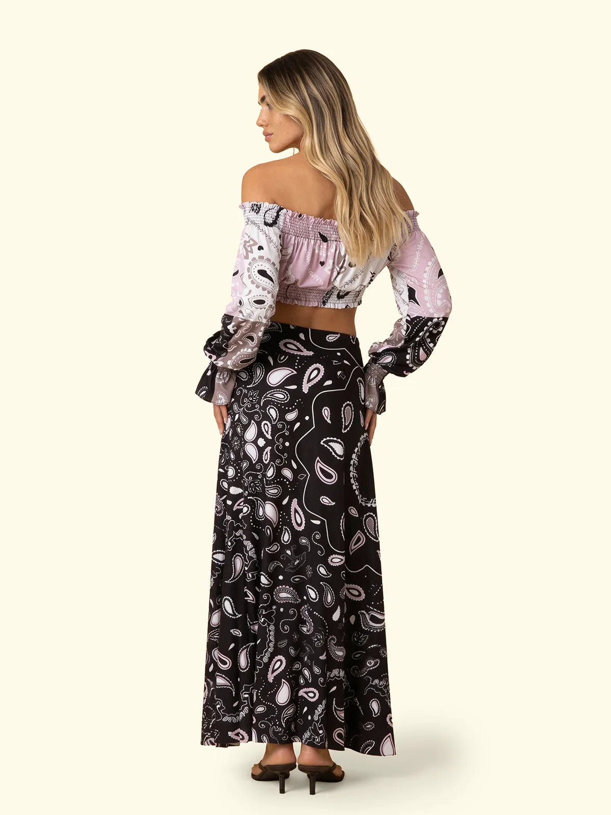 Women's Long Sleeve Crop Top F**K Fantasy SW0517-X55