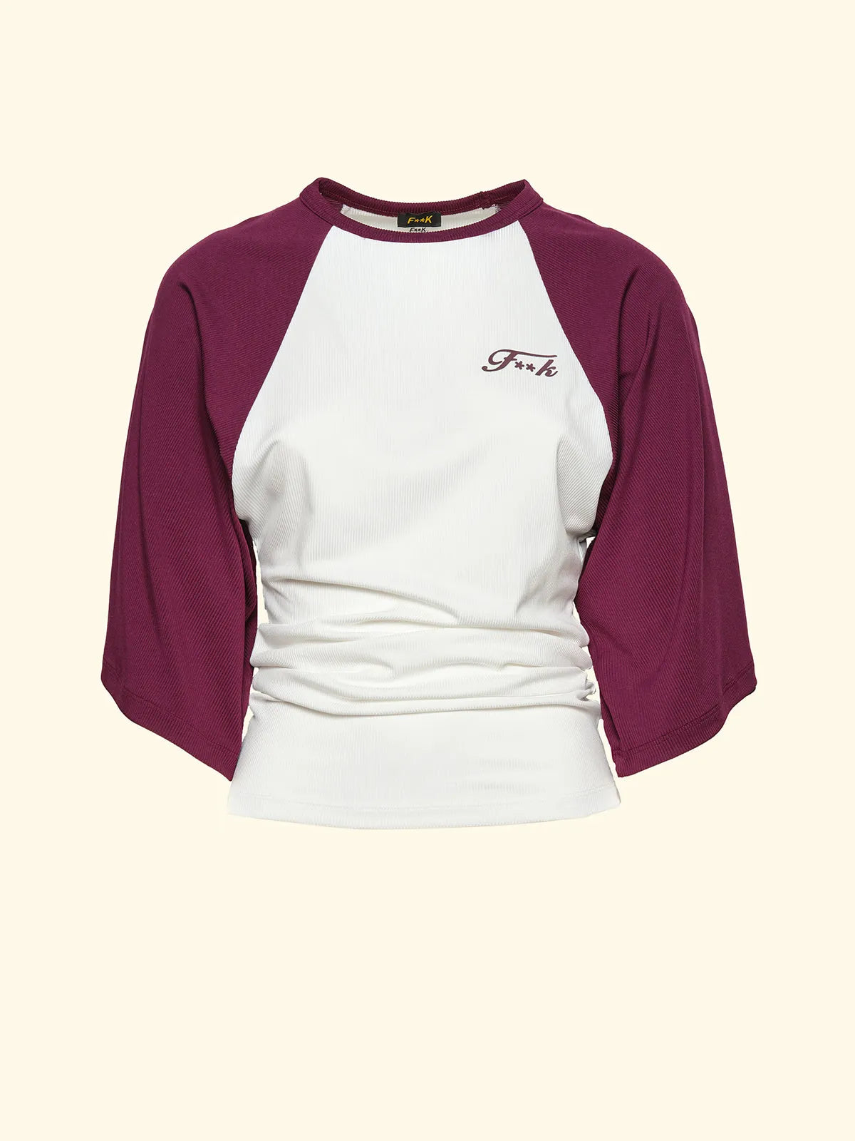 Women's T-Shirt F**K White SW0606-WH