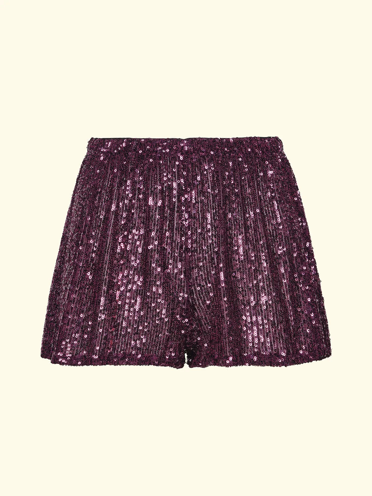 Women's Shorts F**K Bordeaux SW0607-BD