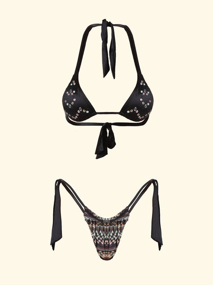 Women's Bikinis F**K Triangle with Slip adjustable Fantasia SW0620-X65
