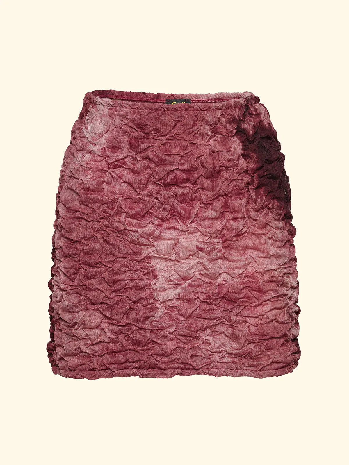 Short Women's Skirt F**K Bordeaux SW0648-BD