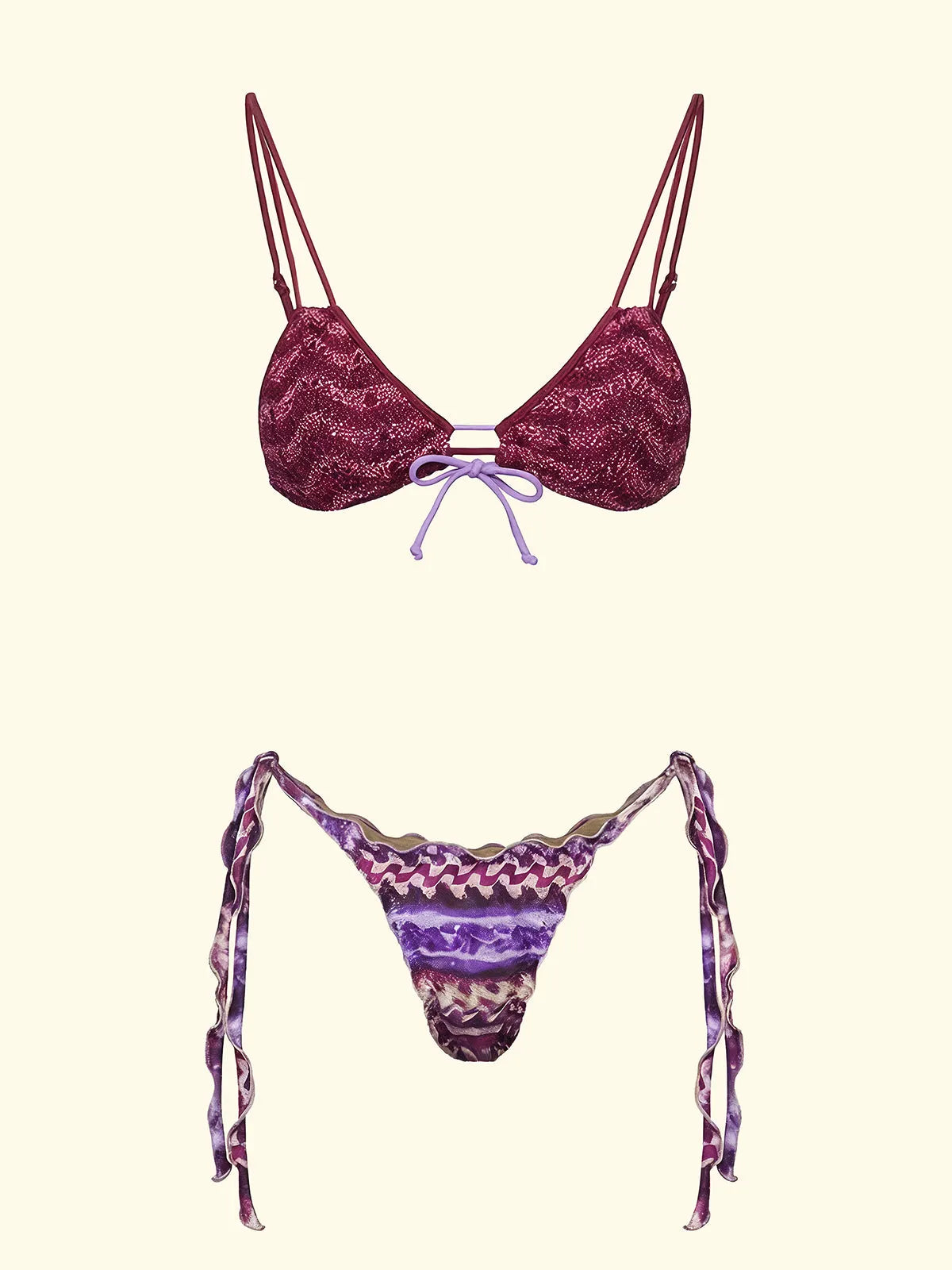Women's Bikinis F**K Triangle with Slip Adjustable Fantasy SW0660-X56