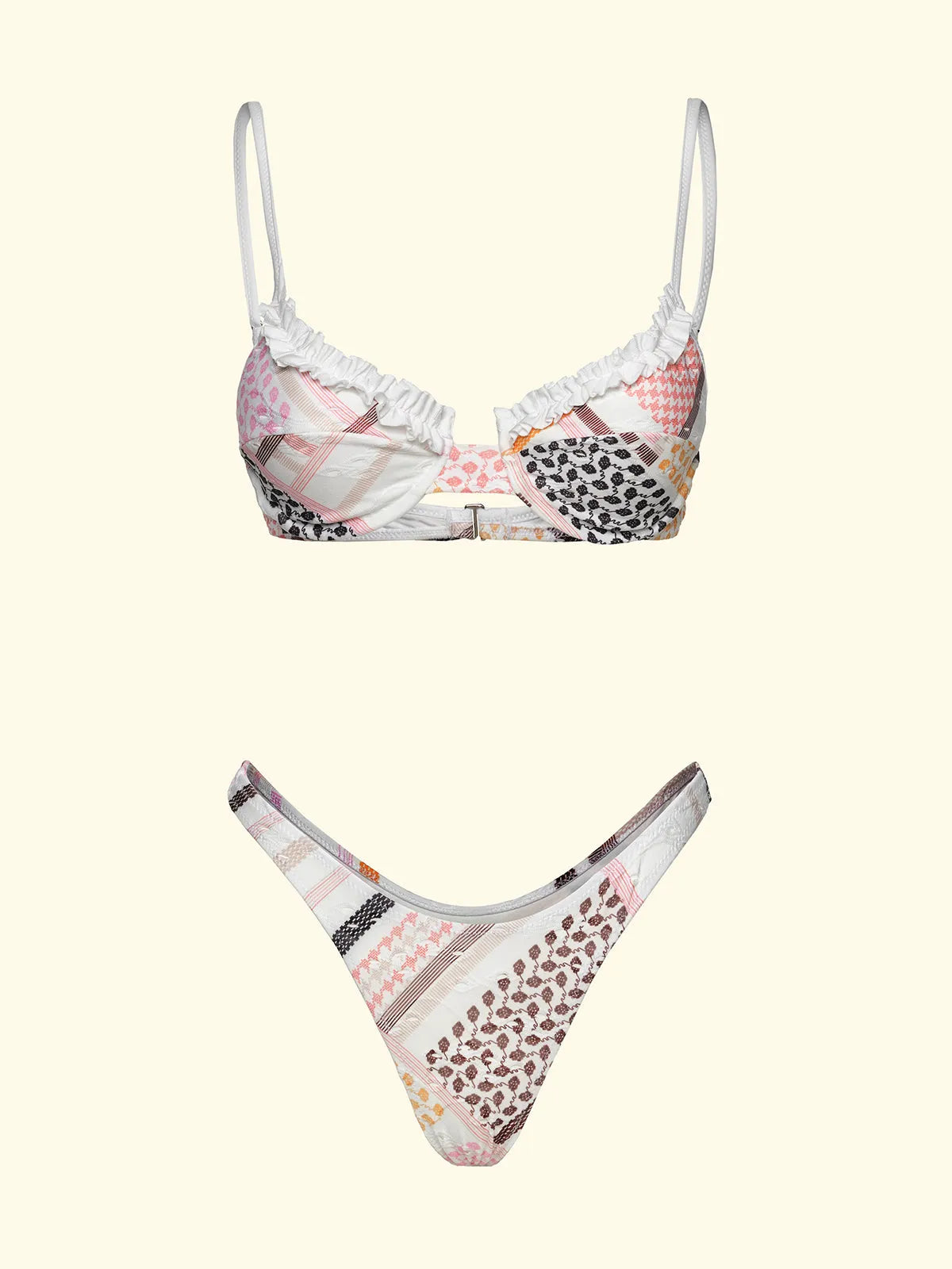 Women's Bikinis F**K Bra underwire with Slip Fixed American Fantasia SW0711-X67
