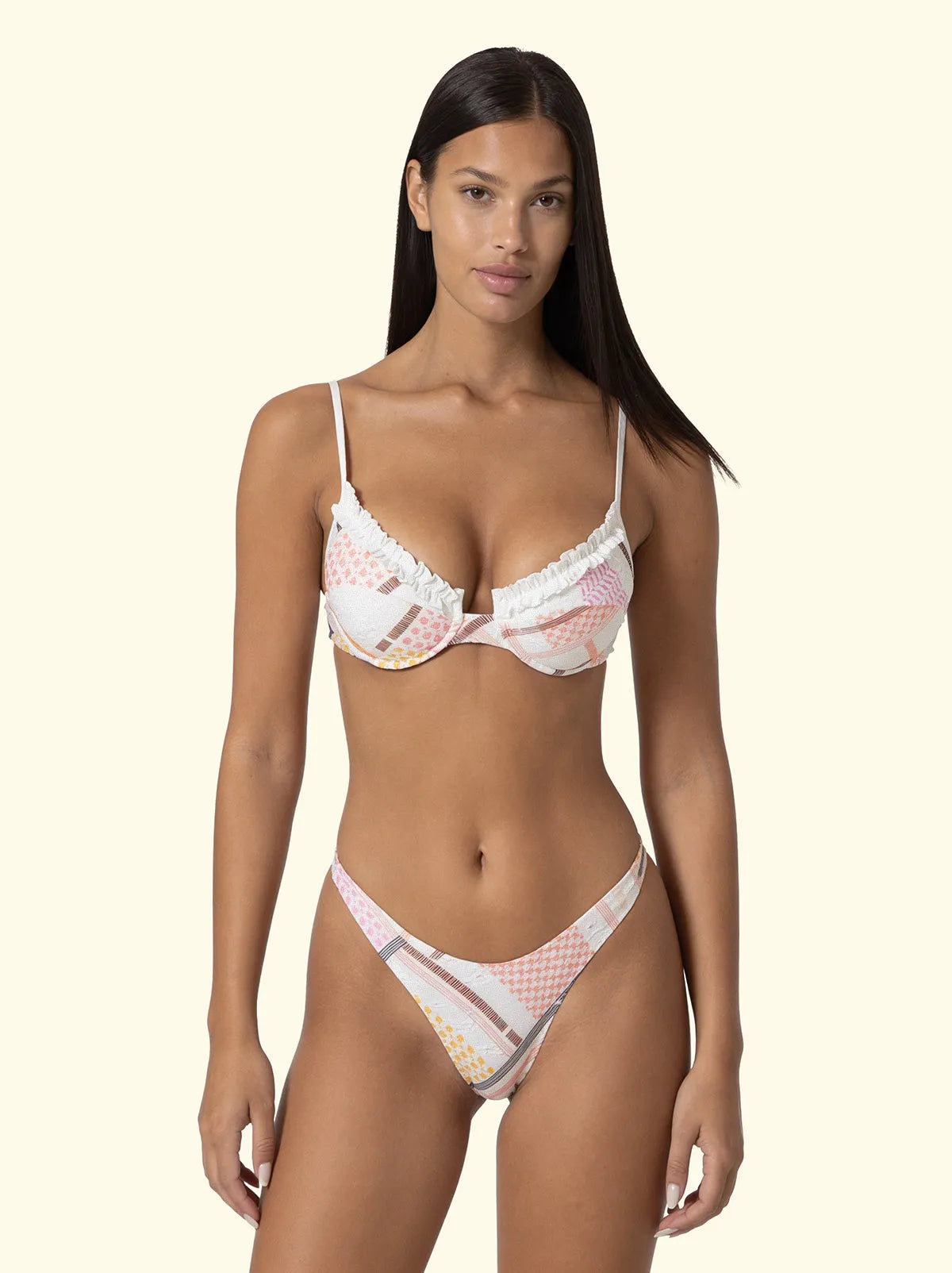 Women's Bikinis F**K Bra underwire with Slip Fixed American Fantasia SW0711-X67