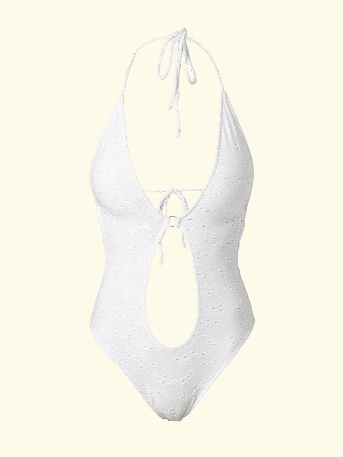 Women's Monokini F**K White SW0722-WH