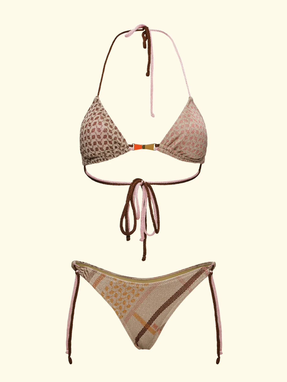 Women's Bikinis F**K Triangle with Slip Adjustable American Fantasia SW0741-X80