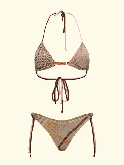 Women's Bikinis F**K Triangle with Slip Adjustable American Fantasia SW0741-X80