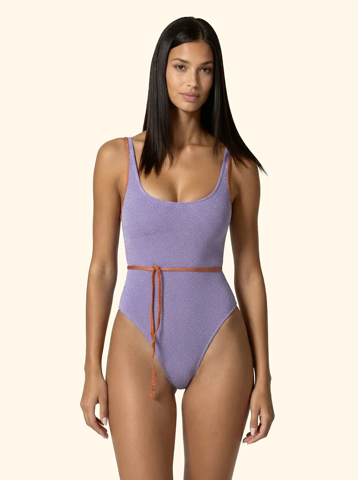 Women's Monokini F**K Lilac SW1113-LC