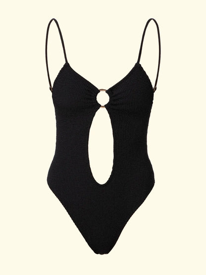 Women's Monokini F**K Black SW1204-BK