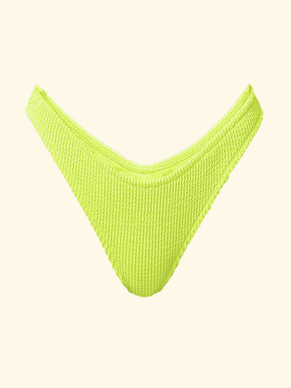 Slip American Fixed Woman F**K Fluo Yellow SW1220-FY