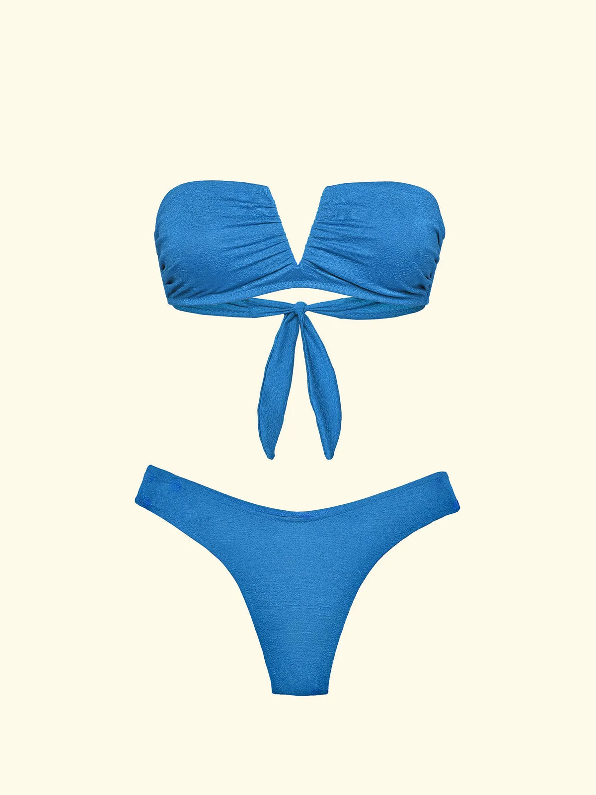 Women's Bikinis F**K V-band with underwire and Slip American Fixed Light Blue SW1802-LG