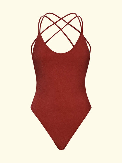 Women's Monokini F**K Rust SW1808-RU