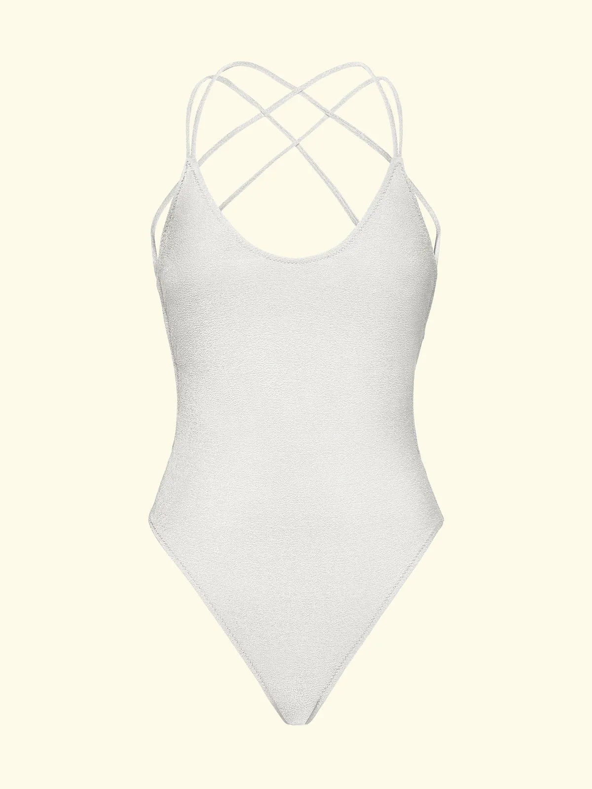 Women's Monokini F**K White SW1808-WH