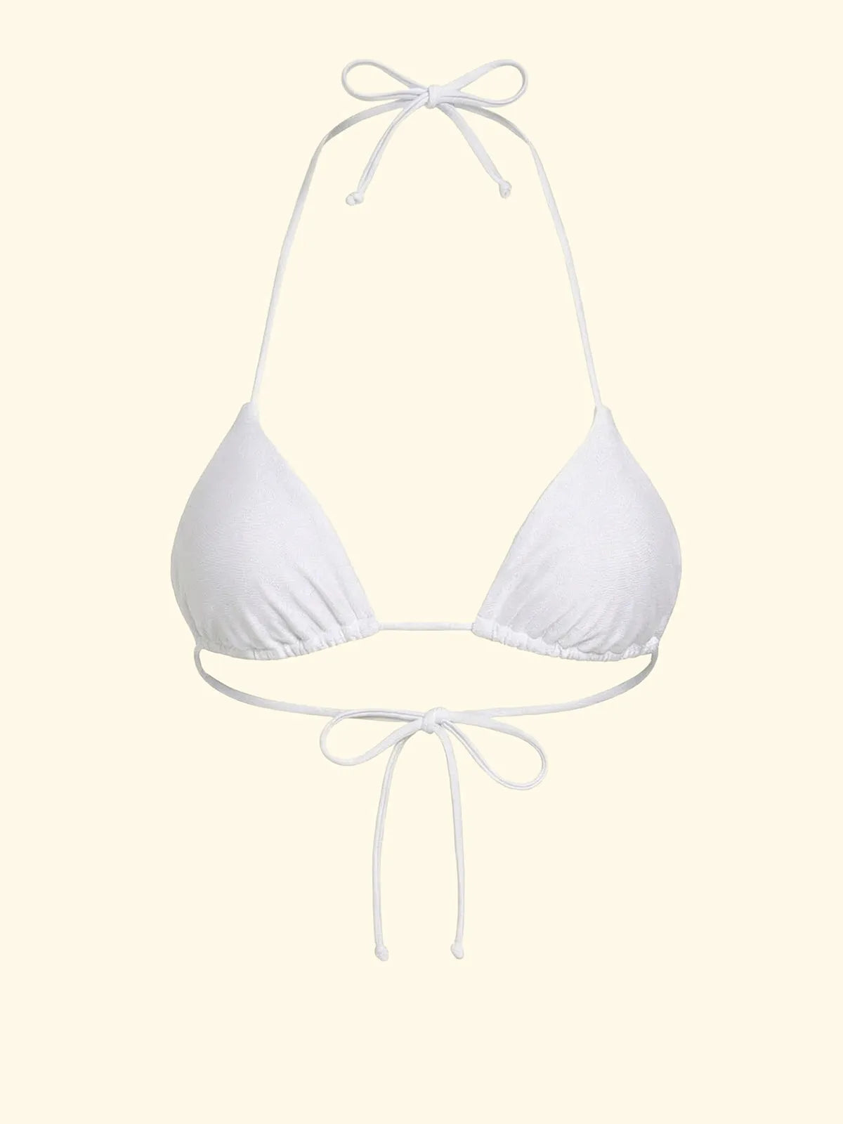 Women's Adjustable Triangle F**K White SW1904-WH