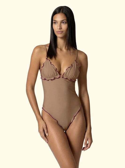 Women's Monokini F**K Gray SW1910-DG