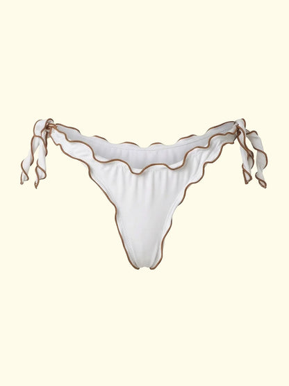 Slip Women's thong F**K White SW1922-WH