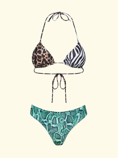 Women's Bikinis F**K Triangle with Slip American Fixed Fantasy SW2101-X10