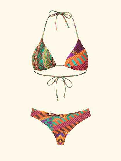 Women's Bikinis F**K Triangle with Slip American Fixed Fantasy SW2102-X11