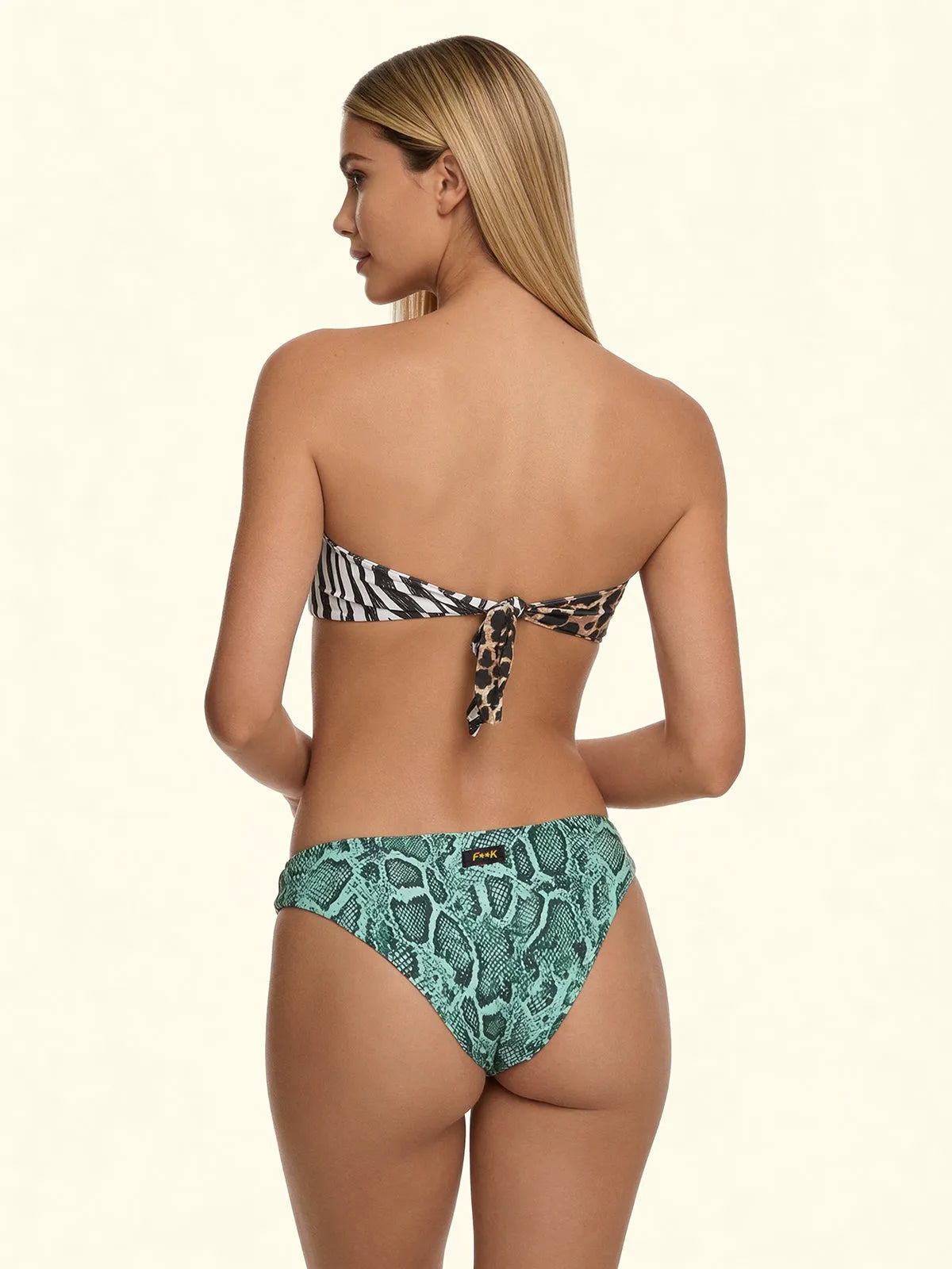Women's Bikinis F**K V-band with Slip Fixed Fantasia SW2201-X10