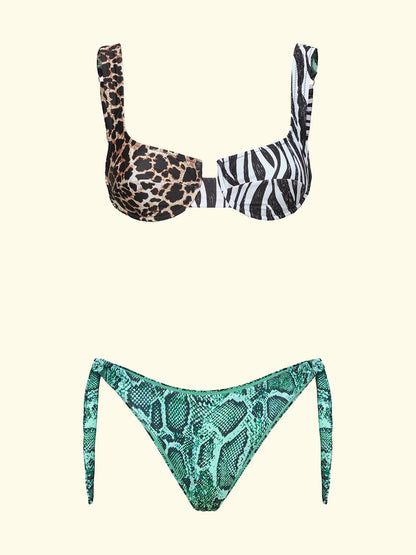 Women's Bikinis F**K Bra with Ferretto and Slip Adjustable Fantasy SW2301-X10