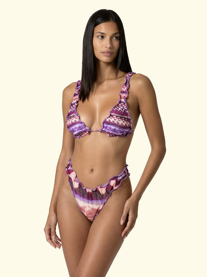 Women's Bikinis F**K High Triangle with Slip American Fixed Fantasy SW2656-X56