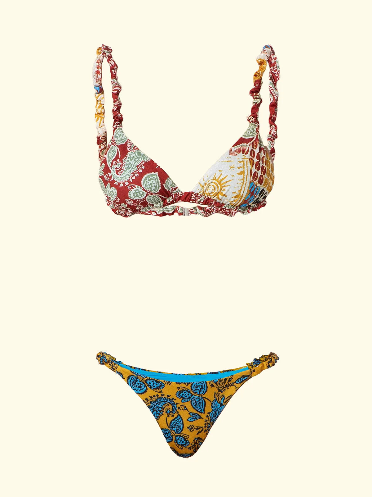 Women's Bikinis F**K Triangle with Slip Fixed Fantasia SW2904-X38