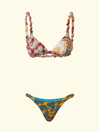 Women's Bikinis F**K Triangle with Slip Fixed Fantasia SW2904-X38