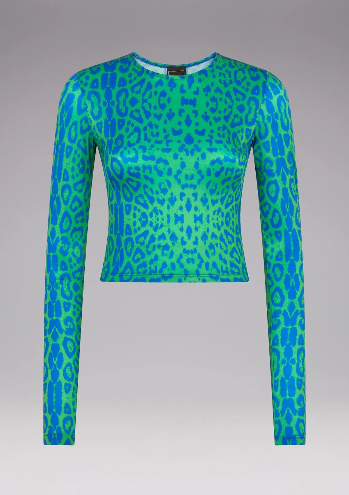 Top with spotted straps