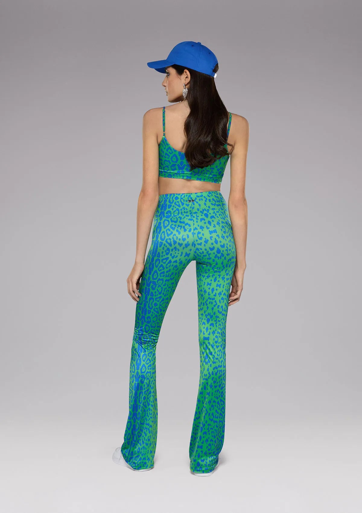 Spotyled paw leggings