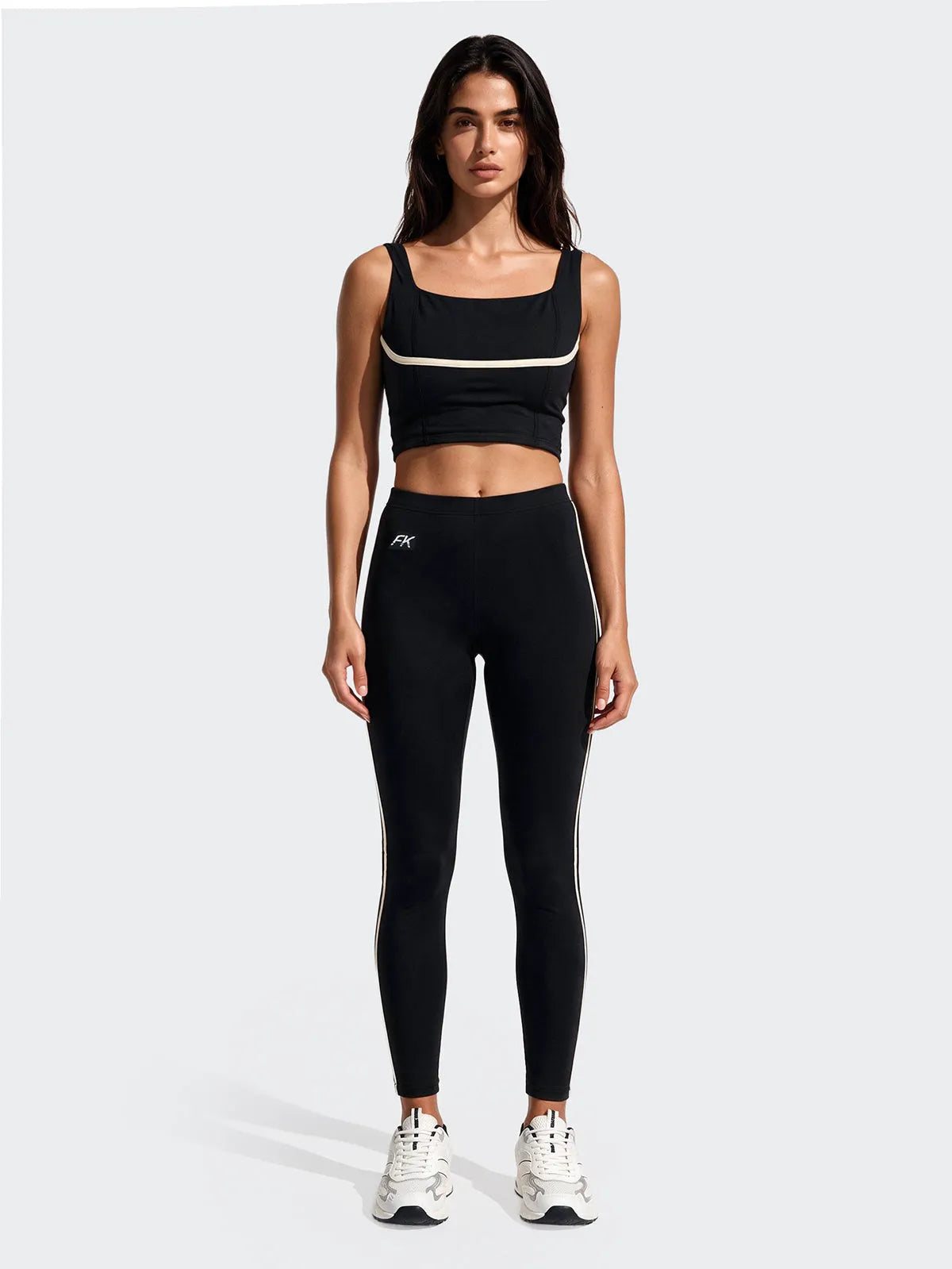 Crop Top Donna F**K Nero WW0200-BK