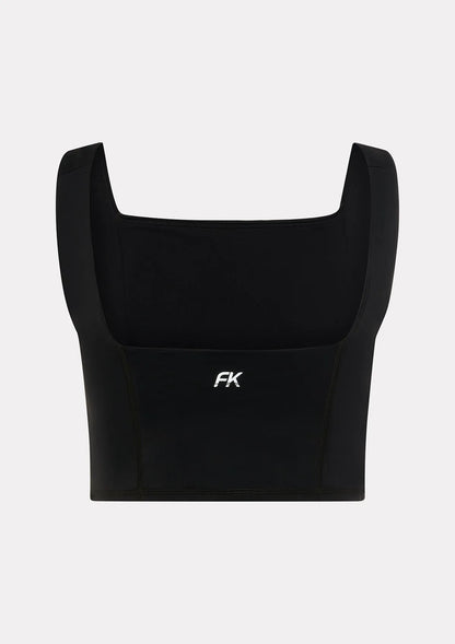 Crop Top Donna F**K Nero WW0200-BK