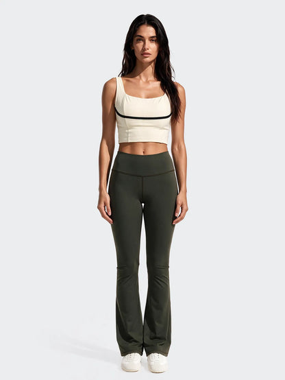 Leggings Zampa Donna F**K Verde Militare WW0219-MG