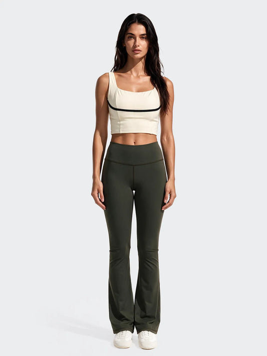 Leggings Zampa Donna F**K Verde Militare WW0219-MG