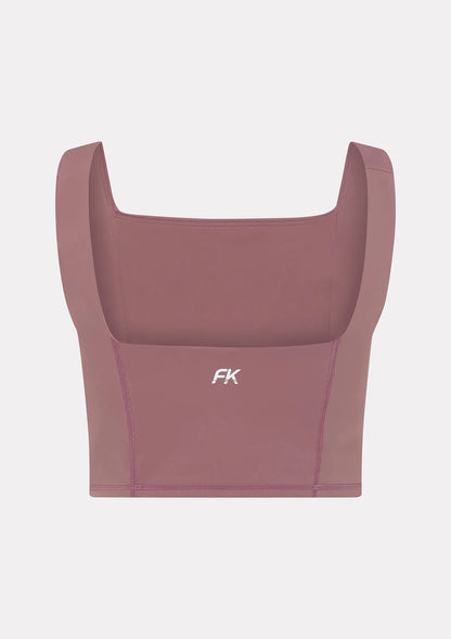 Crop Top Donna F**K Dusty Pink WW0200-DP