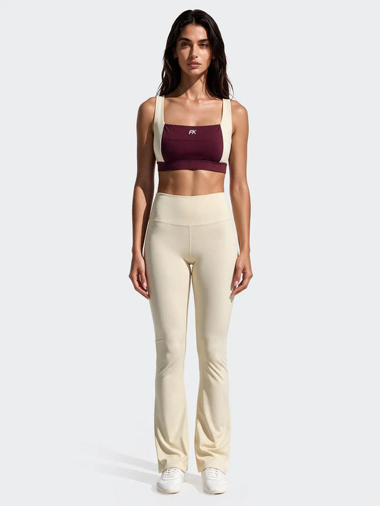 Leggings Zampa Donna F**K Crema WW0219-CM